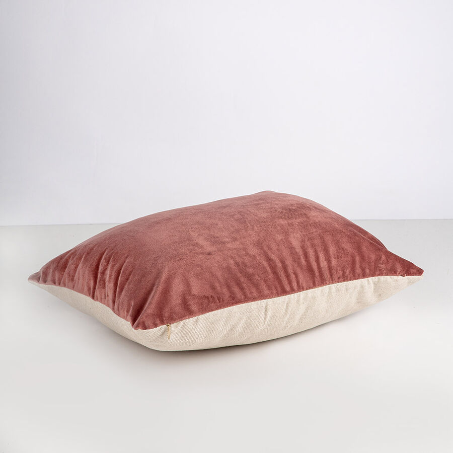 Funda de coj&iacute;n Velvet Rosa 30x45cm