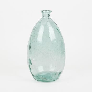 Jarrón de vidrio reciclado Mijas 30cm
