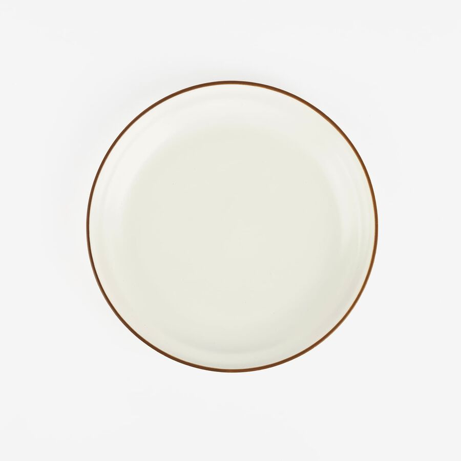 Plato para postre de porcelana blanca Zuria &Oslash;21c