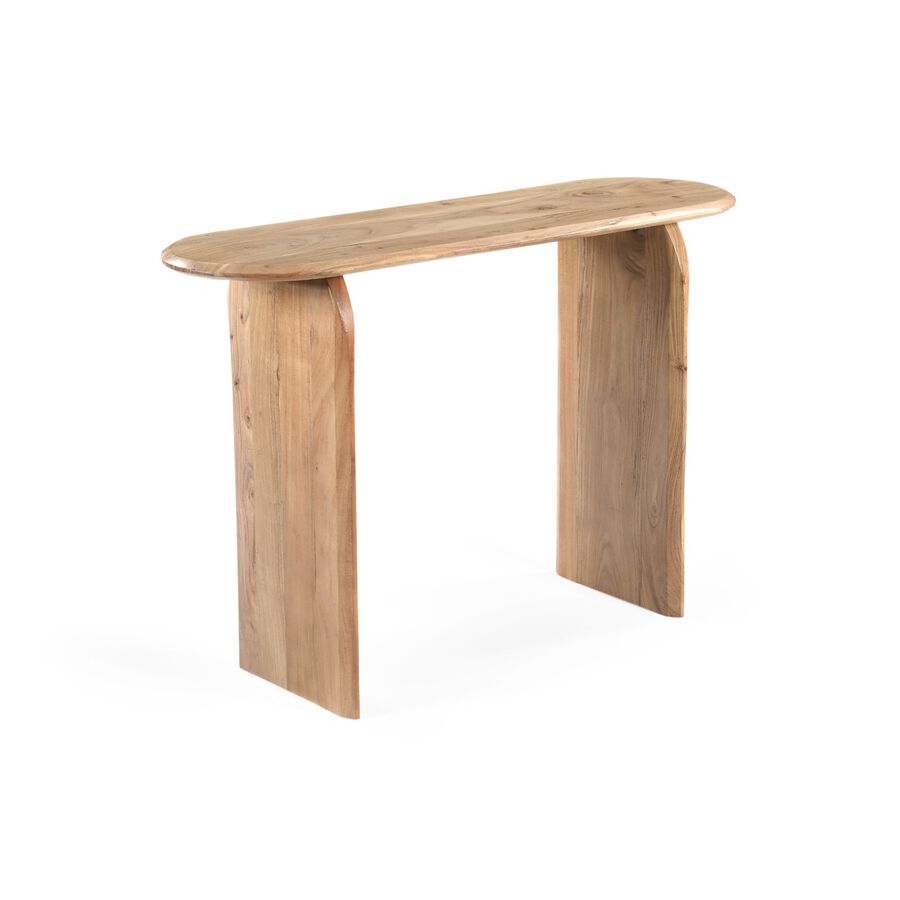 Consola de madera de acacia Yakarta 120x35x76cm