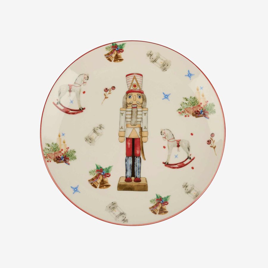 Plato de porcelana de Cascanueces Ø19cm