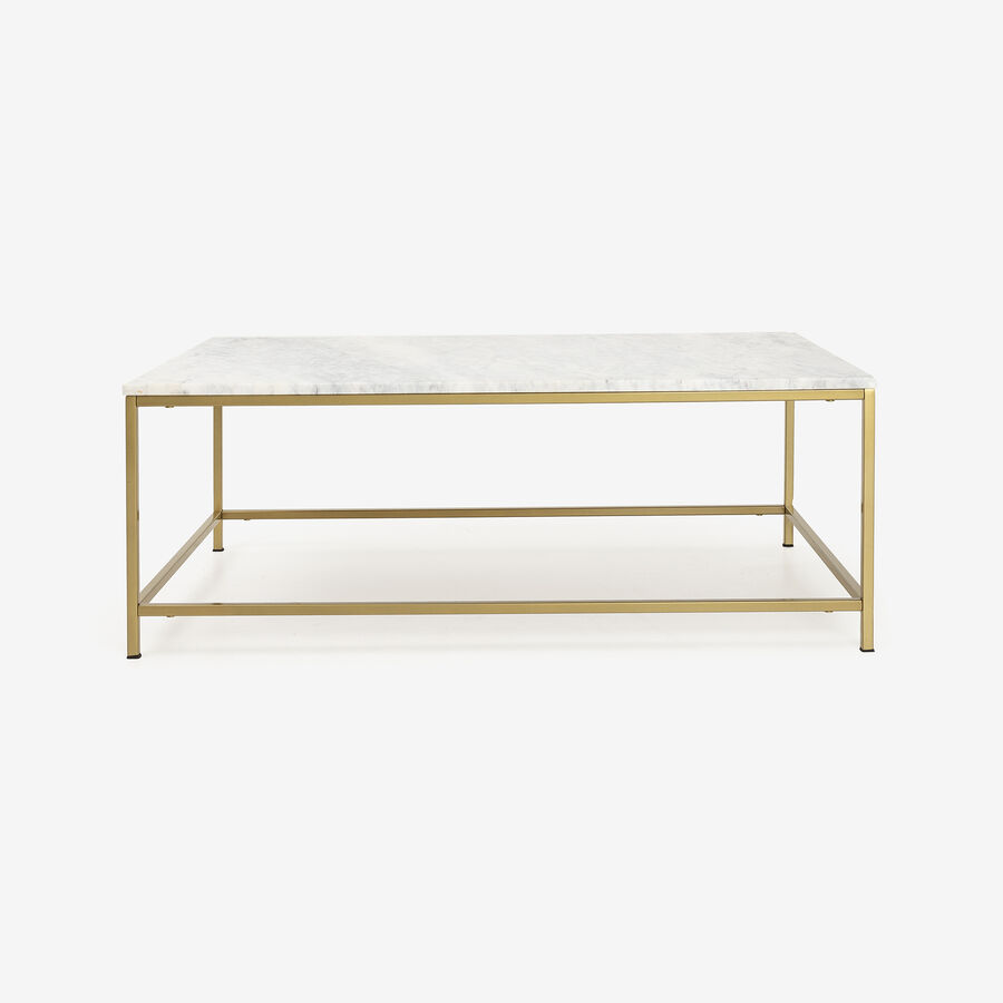 Mesa de centro de m&aacute;rmol 60x100x37,5cm