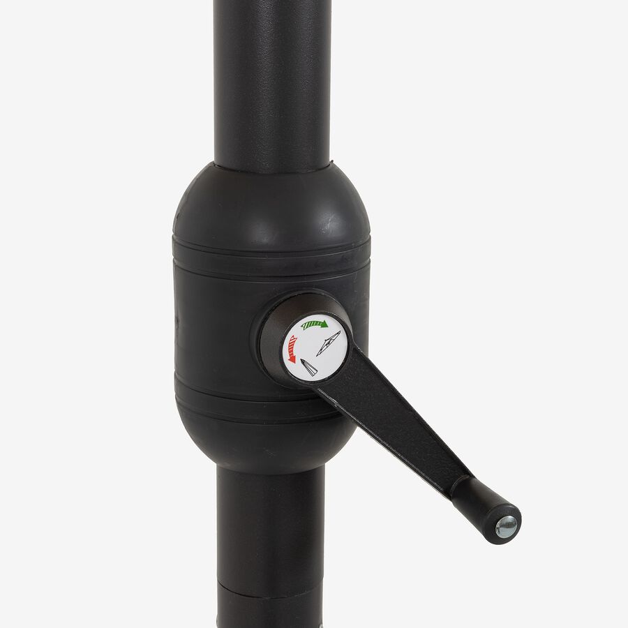 Parasol de aluminio color crema Arucas 3m