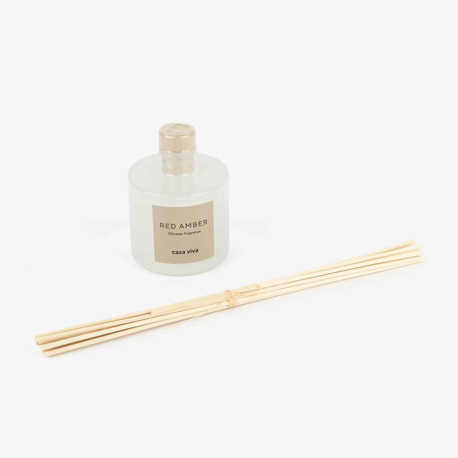 Ambientador en mikado Red Amber 100ml Casa Viva