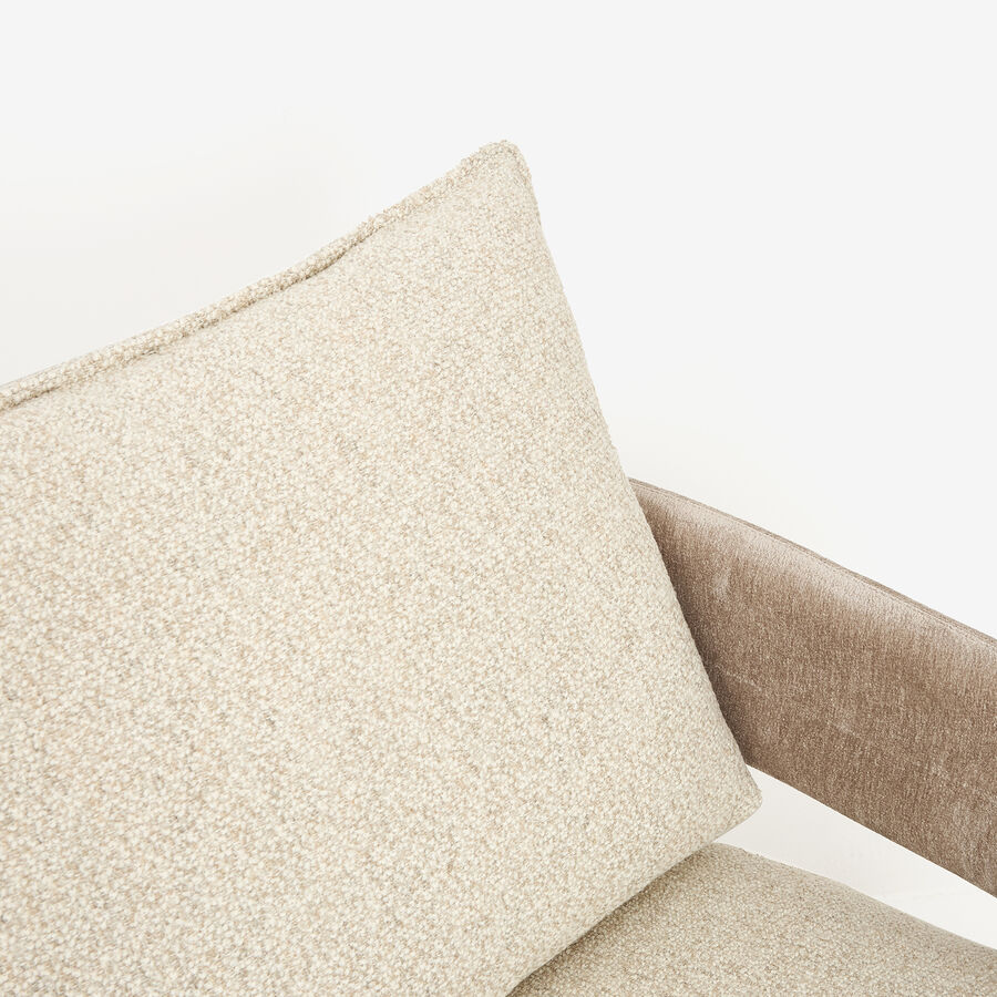 Butaca beige Regina 83x82x69cm Clau&Chloe