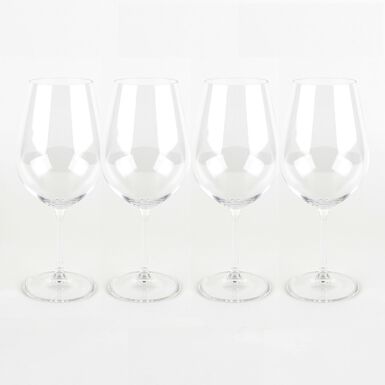 Set de 4 copas cristal 69cl