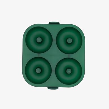 Molde de 4 donut de airfryer verde de silicona Terrae