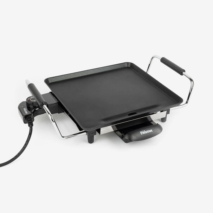 Plancha el&eacute;ctrica 800W 28x28cm