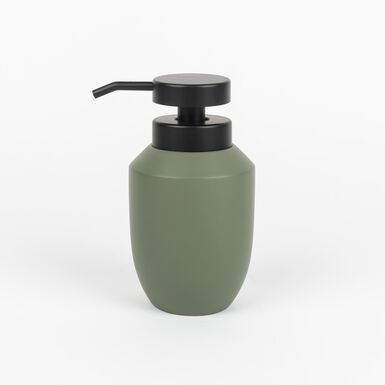 Dosificador de jabón verde Gron Ø8x15cm