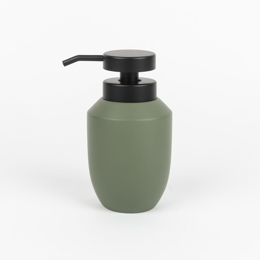 Dosificador de jabón verde Gron Ø8x15cm