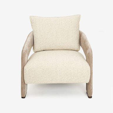 Butaca beige Regina 83x82x69cm Clau&Chloe