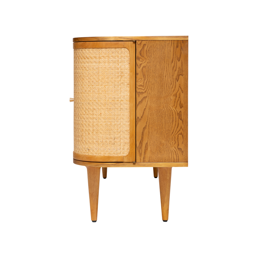 Aparador de ratán Baltimore 150x45x75cm