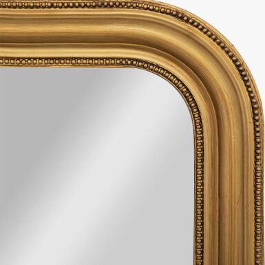 Espejo de pared dorado Elia 103x74cm