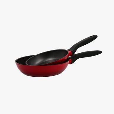 Set de 2 sartenes antiadherentes de aluminio forjado &Oslash;20/24 Vita