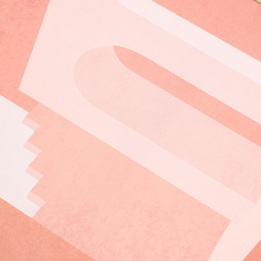 Cuadro con marco y cristal Arch 45x60cm