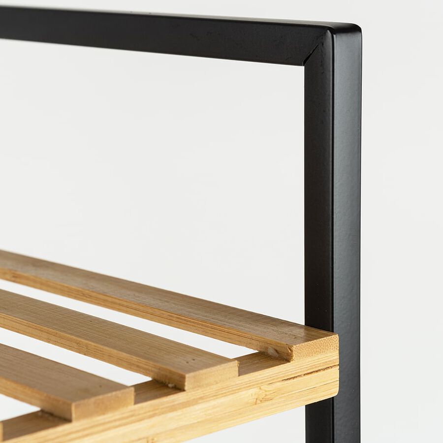 Estanter&iacute;a de madera de bamb&uacute; Niza 38x32x70cm