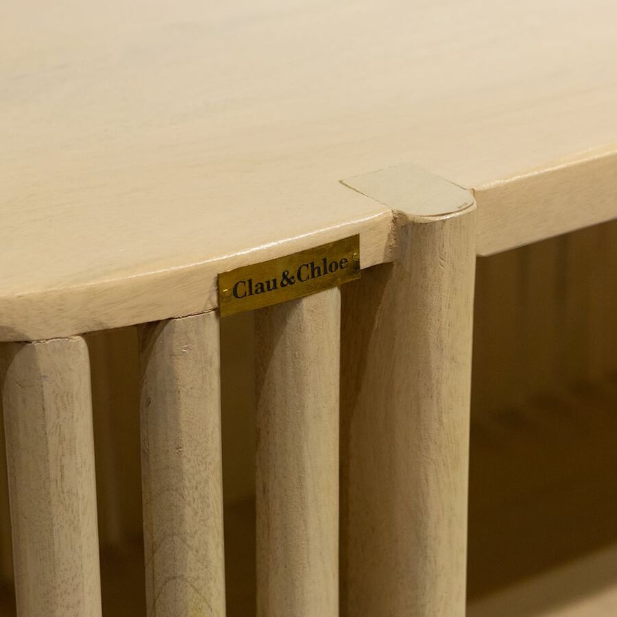 Aparador de madera de mango Paris 180x40x80cm Clau&Chloe
