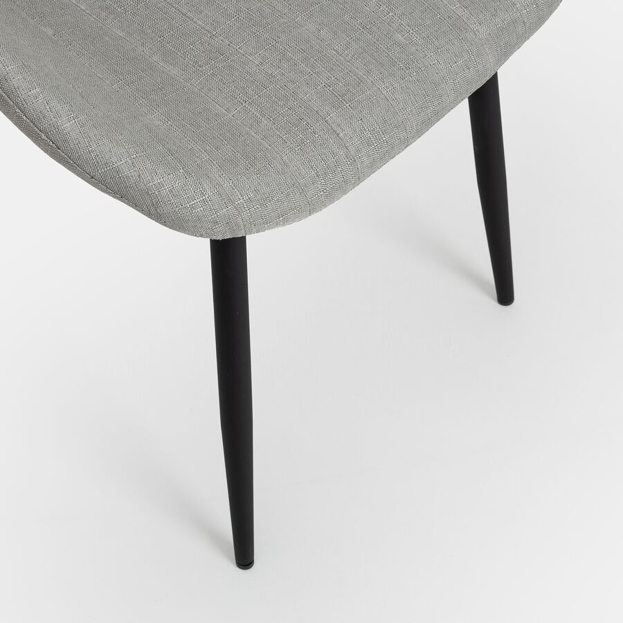 Silla de comedor gris Lydia 54x50x86cm Clau&Chloe