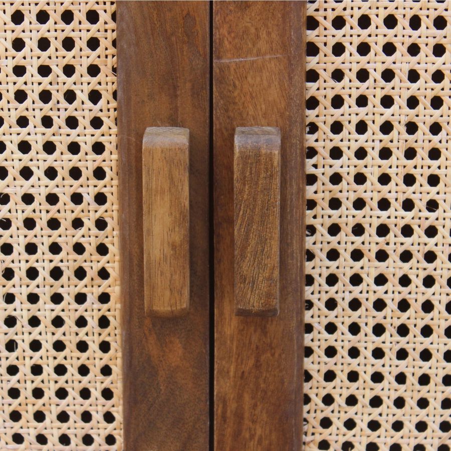 Mueble de televisión de madera de mango Merlín 175x45x57cm Clau&Chloe