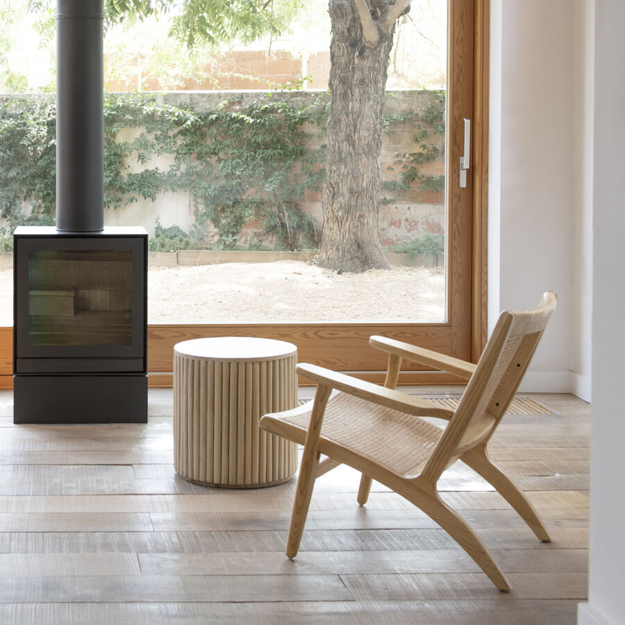 Butaca de ratán Cecilia 60x48x75cm Clau&Chloe