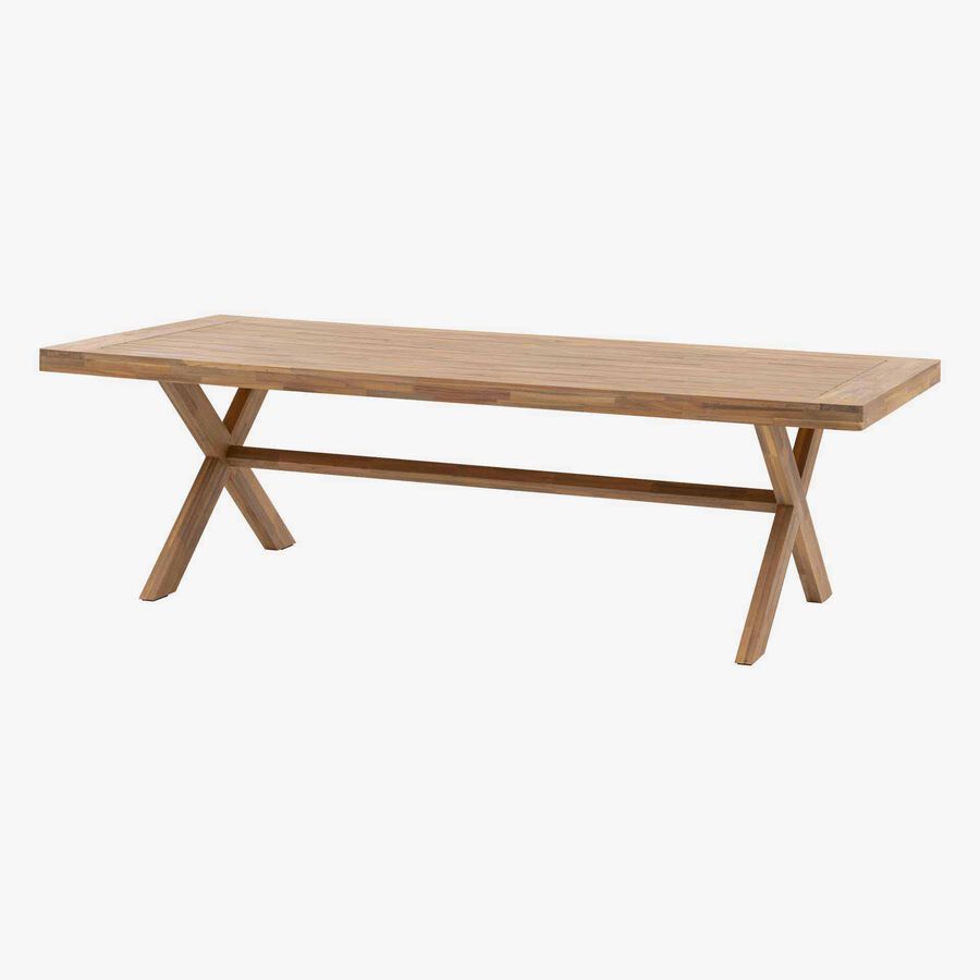 Mesa de comedor de jard&iacute;n de madera de acacia Xenor