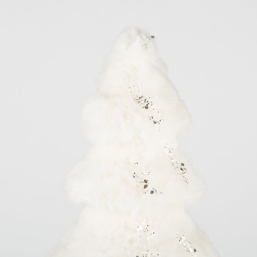 &Aacute;rbol de Navidad blanco 42cm