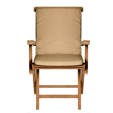 Coj&iacute;n de silla natural Bahamas 90x45cm