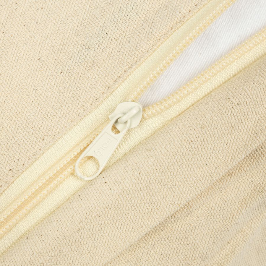 Funda de coj&iacute;n gris de algod&oacute;n 45x45cm