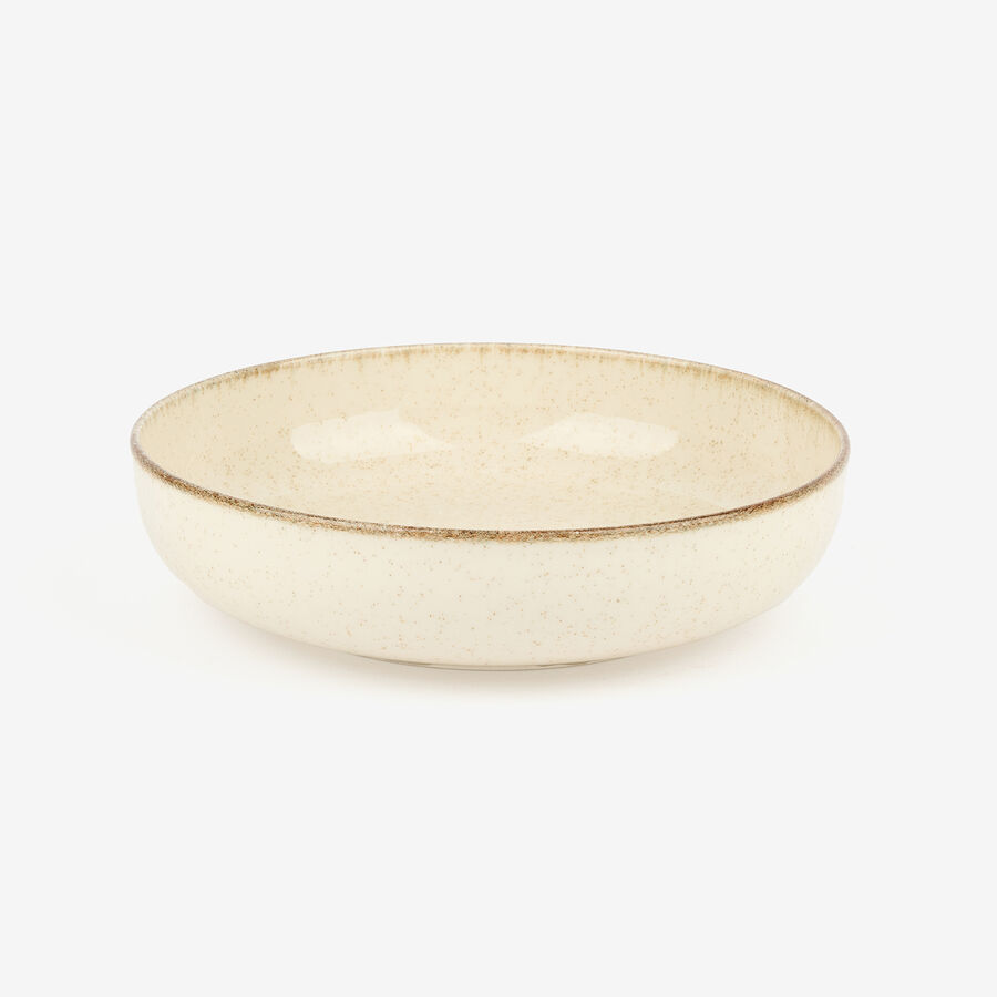 Plato hondo de porcelana marfil Olite &Oslash;19cm