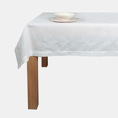 Mantel básico blanco 150x150cm
