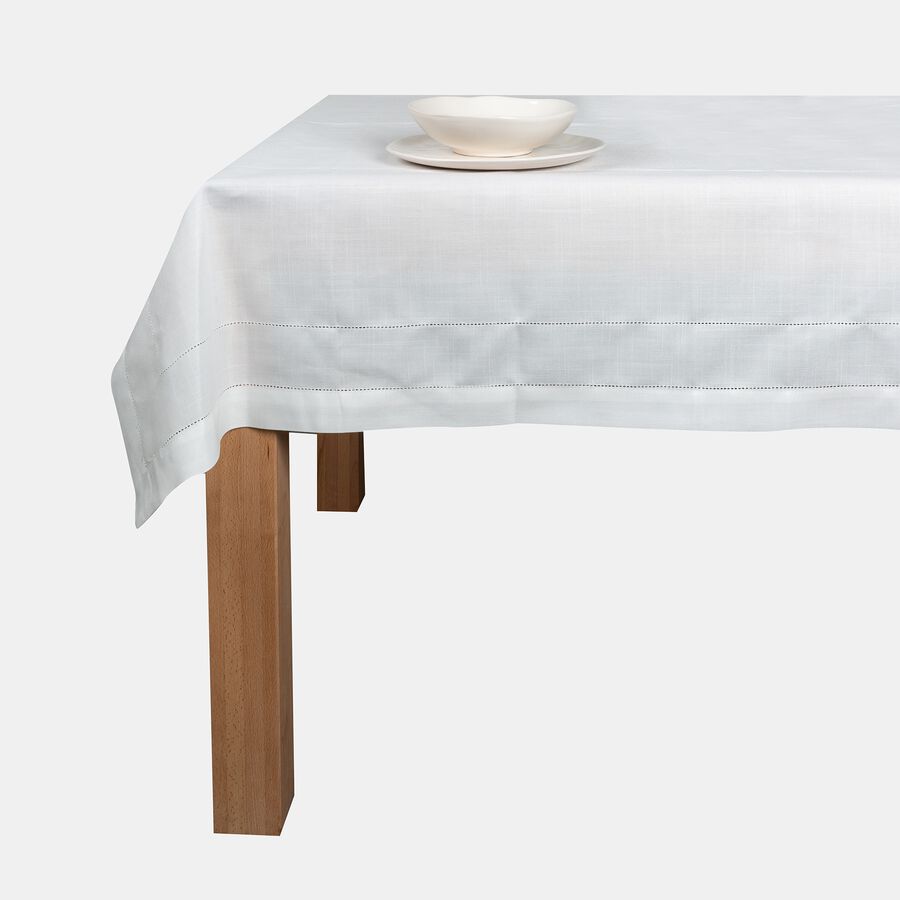 Mantel básico blanco 150x150cm