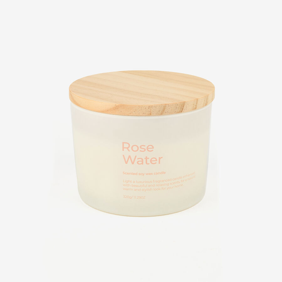 Vela aromática Rose Water 290g Ø11x9cm