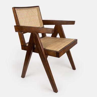 Silla de comedor de madera de olmo Cecilia 50x50x84cm Clau&Chloe