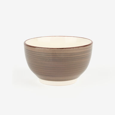 Bol de gres gris Bernal Ø14x8cm 65cl