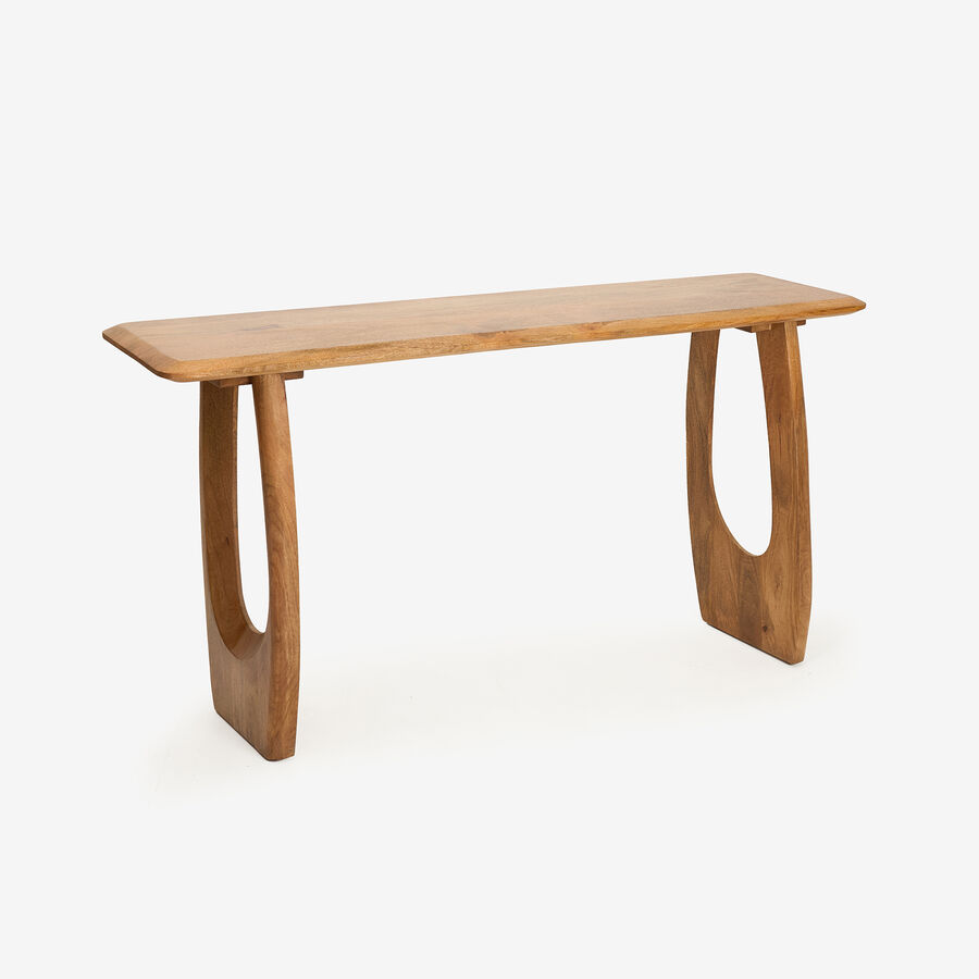 Consola de madera de mango Aero 150x40x80cm Clau&Chloe