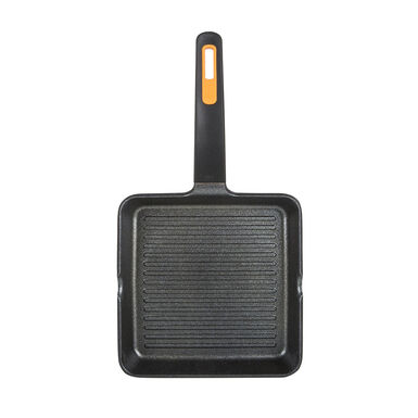 Grill de aluminio con rayas Efficient Plus Ø22cm