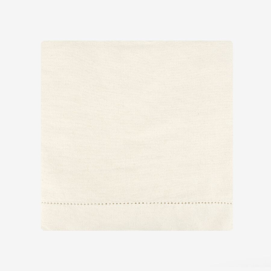 Mantel de algodón beige Vainica Ø160cm