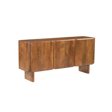 Aparador de madera de mango Brislava 160x45x75cm Clau&Chloe