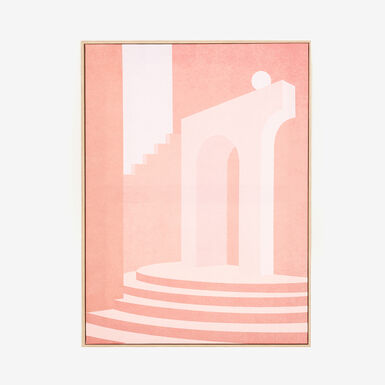 Cuadro con marco y cristal Arch 45x60cm