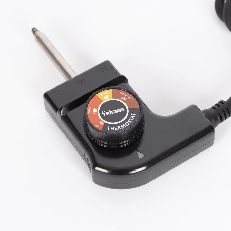 Fondue eléctrica de acero inoxidable 8p Tristar 1