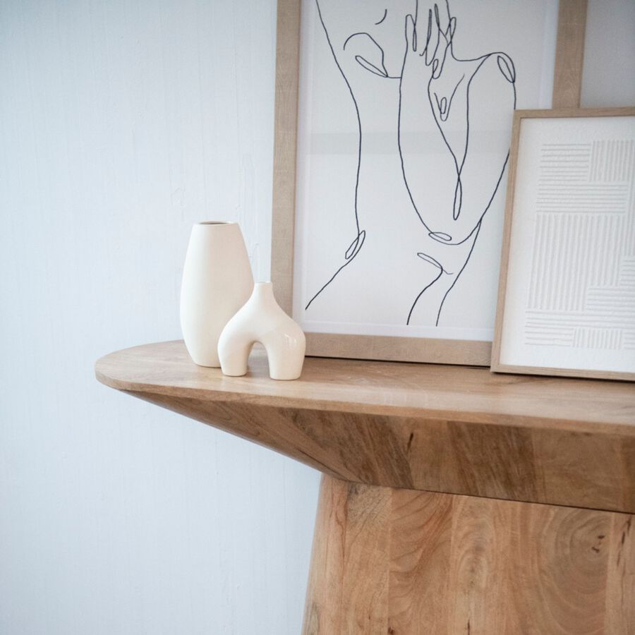 Consola de madera de mango Sidney 170x40x90cm Clau&Chloe