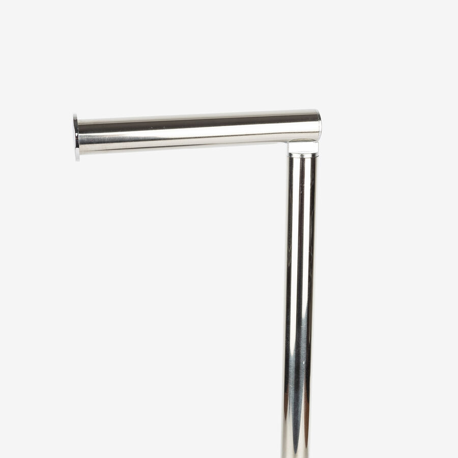 Portarrollos de baño plateado 55,5cm