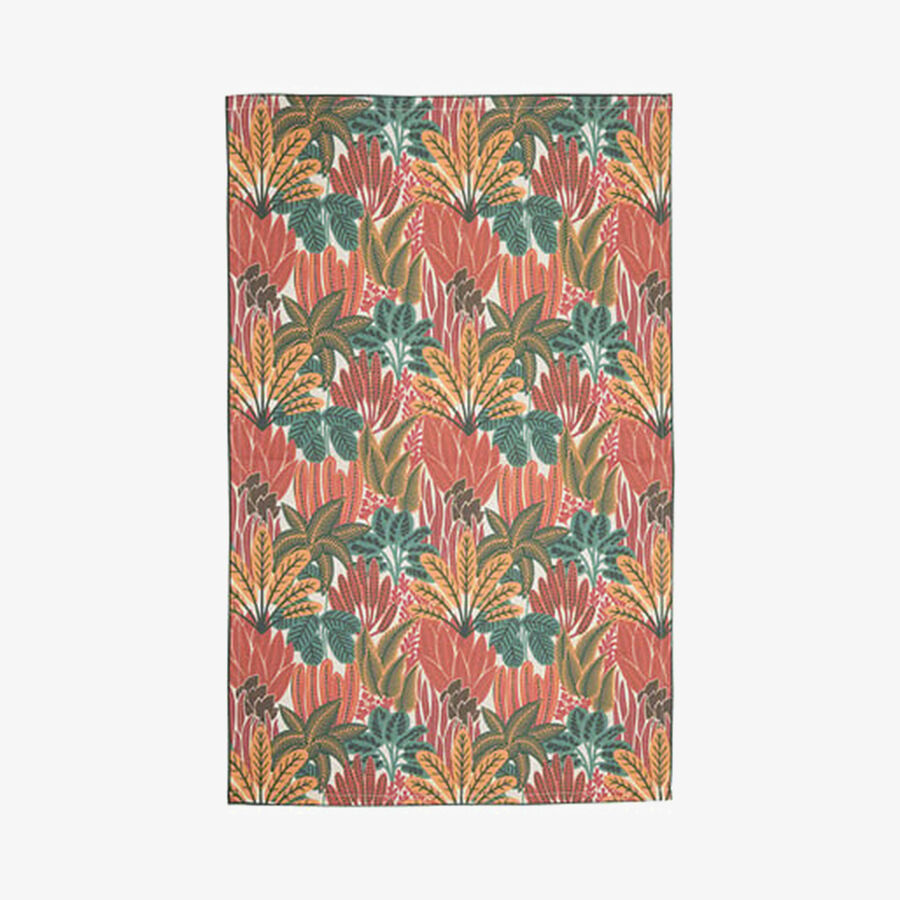 Set de 3 pa&ntilde;os de cocina de algod&oacute;n azul 45x70cm