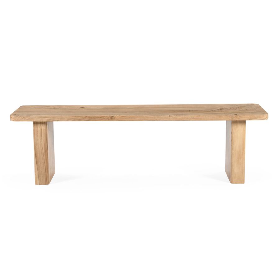 Banco de madera de acacia Yakarta 160x40x45cm