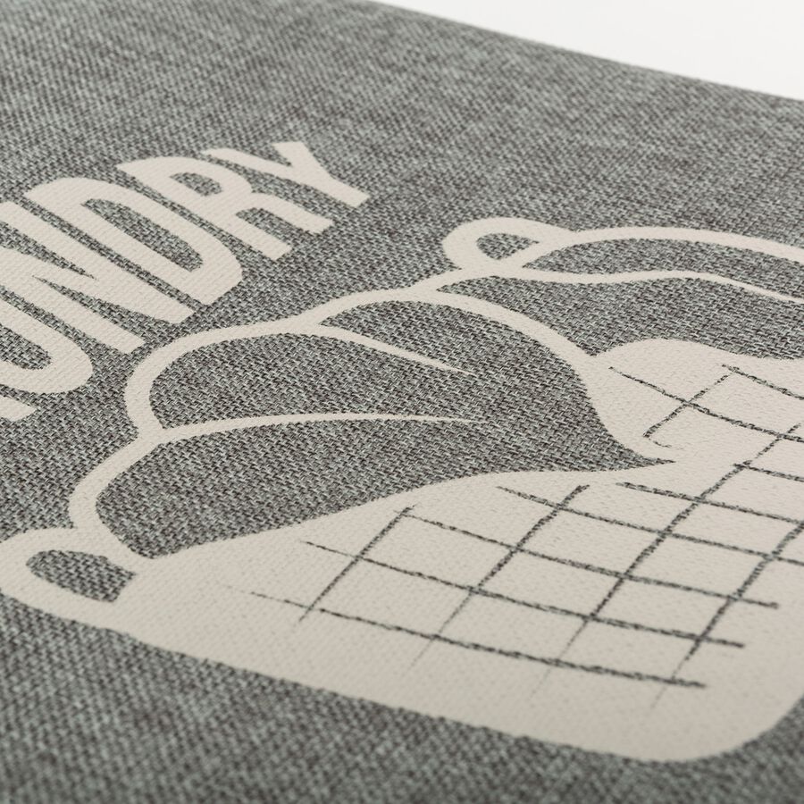 Bolsa para ropa  gris Horoi 36x30x55cm