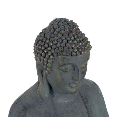 Figura decorativa de fibra de magnesio Buda 50x35x62cm