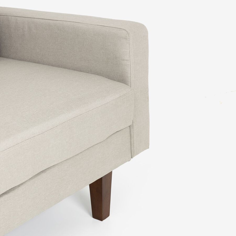 Sof&aacute; de 2 plazas beige Padua 178x84,5x83cm