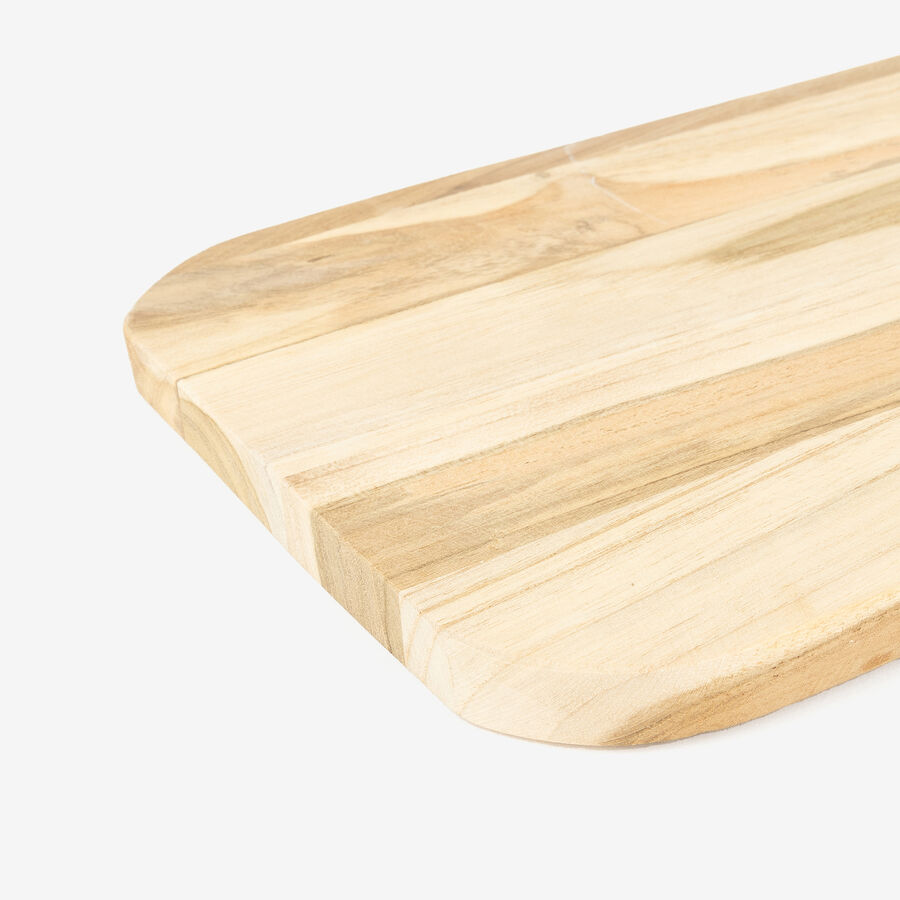 Tabla de cortar de madera teca 40x18cm