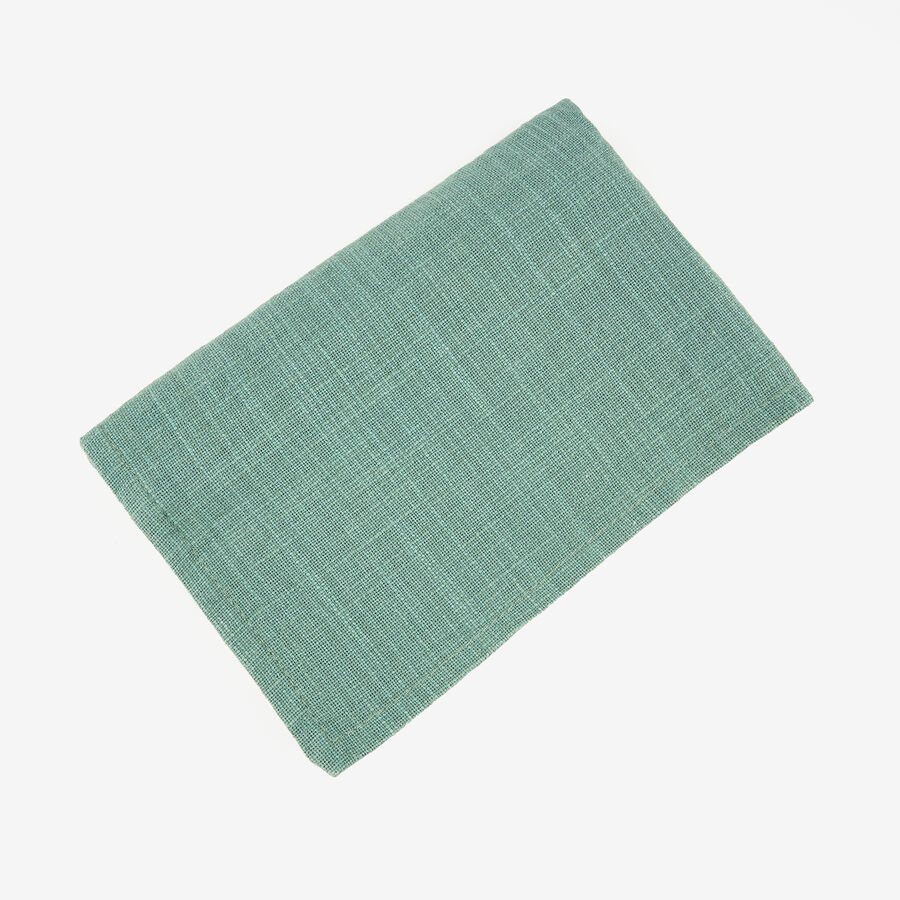 Funda de coj&iacute;n de algod&oacute;n verde Frida 30x45cm