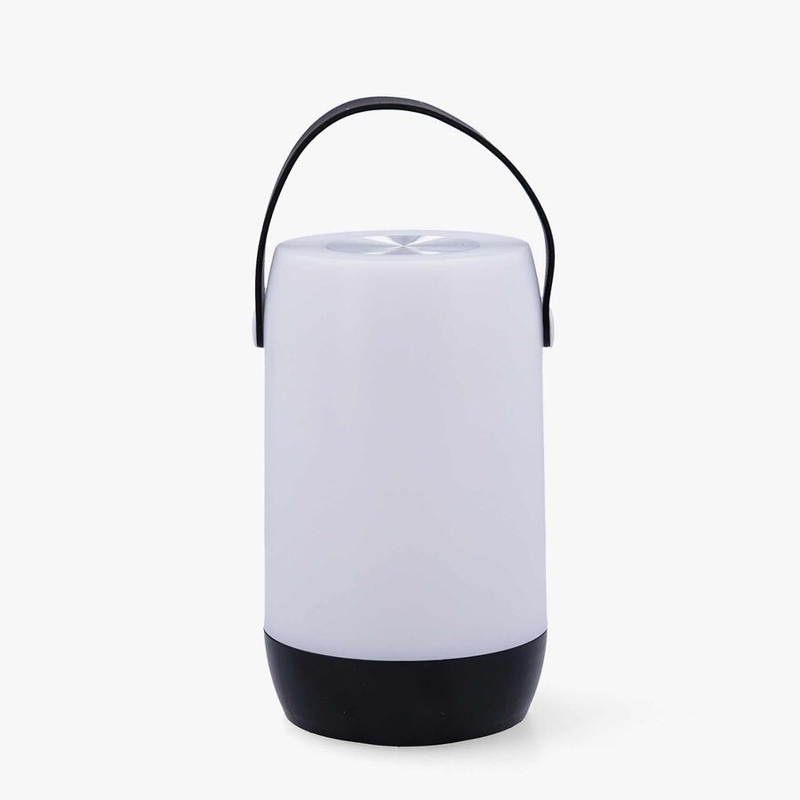 Lampara de pl&aacute;stico para exterior con usb Nora